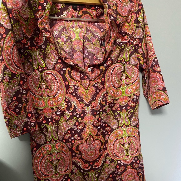 Banana Republic 70s Retro Dress - Picture 4 of 4